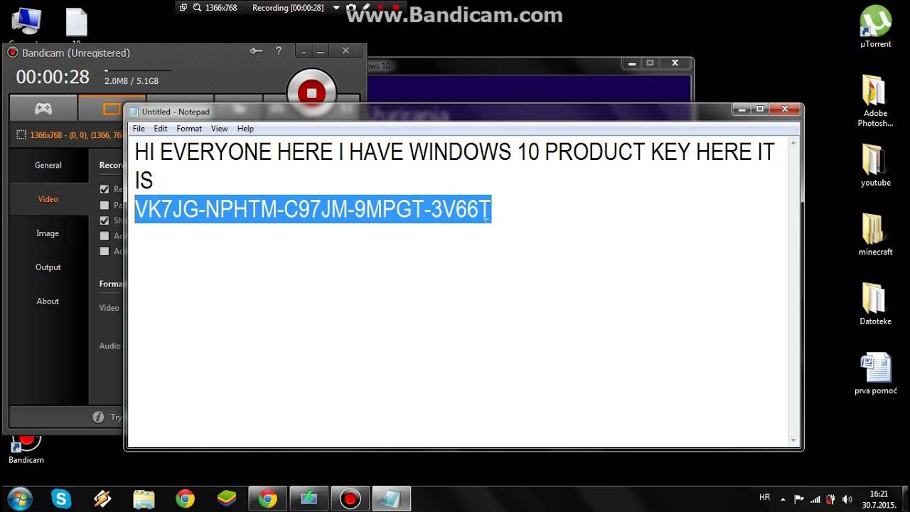 Working Windows 8 Serial Key